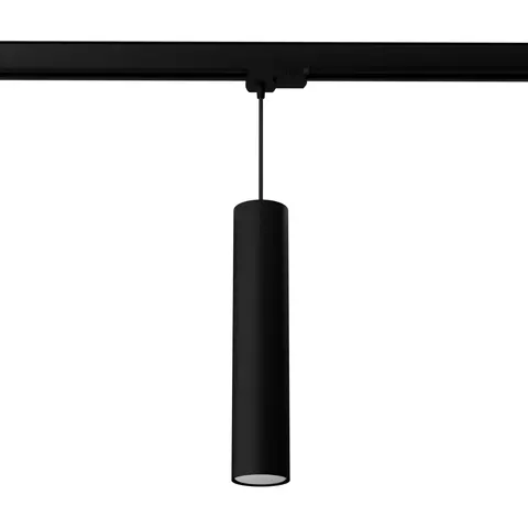 Lampa wisząca na szynę 3 fazową LAGOS czarny GU10 3000K 7W 510lm MYL.00002 SOLLUX