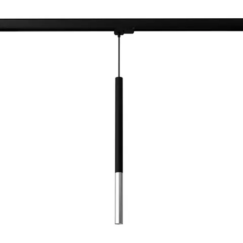 Lampa wisząca na szynę 3 fazową MOZAICA czarny/chrom G9 3000K 4,5W 450lm MYL.00023 SOLLUX