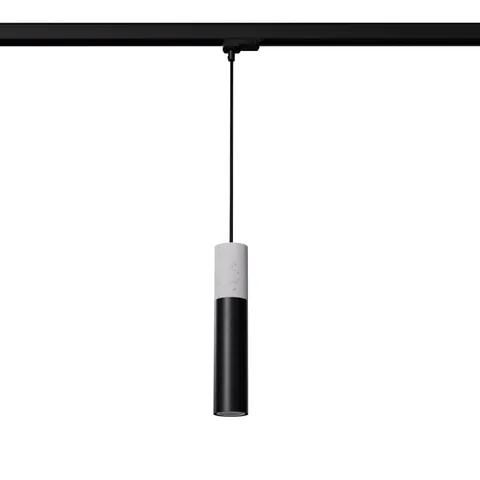 Lampa wisząca BORGIO czarny GU10 3000K 7W 510lm