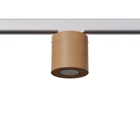 Plafon ORBIS naturalne drewno GU10 4000K 7W 530lm #W