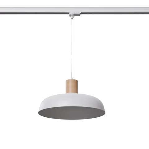 Lampa wisząca INDY biała E27 4000K 7,5W 690lm