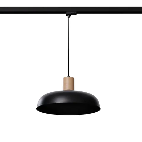 Lampa wisząca INDY czarna E27 3000K 7,5W 620lm