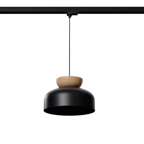 Lampa wisząca MARION czarna E27 3000K 7,5W 620lm