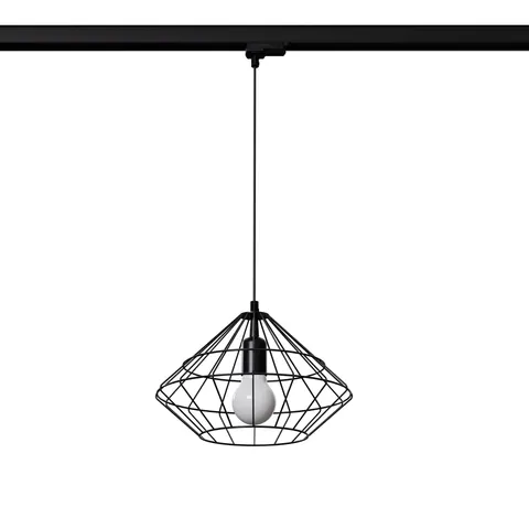 Lampa wisząca UMBERTO czarna E27 3000K 7,5W 620lm