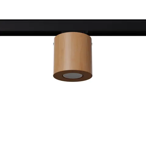 Plafon ORBIS naturalne drewno GU10 3000K 7W 510lm #B