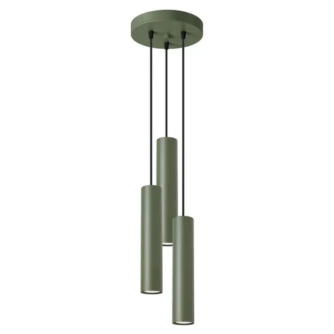 Lampa wisząca LAGOS 3P ochra czerwona 3xGU10 SL.1492 SOLLUX