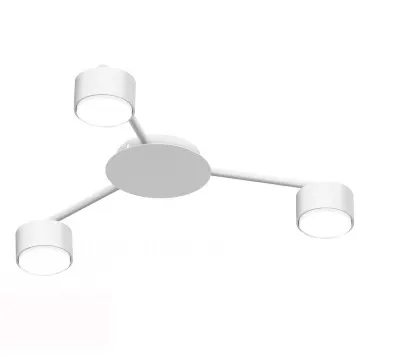 Oprawa Sufitowa 3xLED GX53 biała