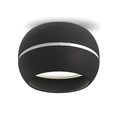 Oprawa Sufitowa LED GX53 czarna kulista