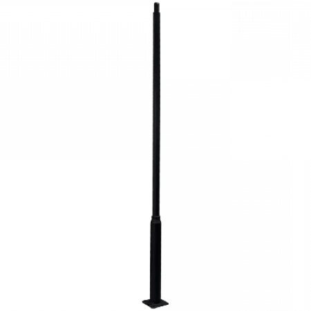 Słup do Lamp Ulicznych-3 m czarny składany