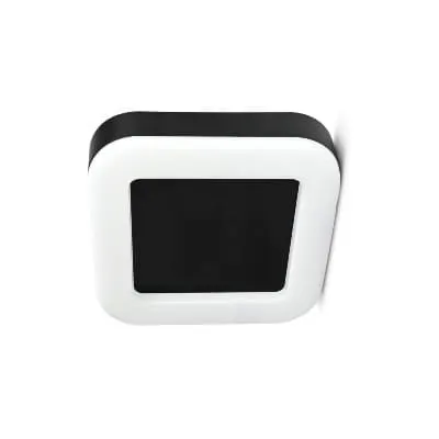 Wodoodporny Plafon Panel LED 15W/1600 lm NW kwadrat czarny