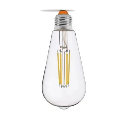 Żarówka LED E27 6W/630lm NW Filament Edison DIM