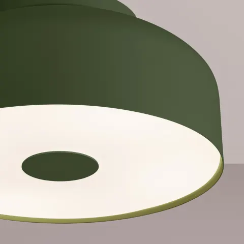 Plafon sufitowy OMIQ zielony oliwkowy 4xE27 SL.1680 Sollux Lighting