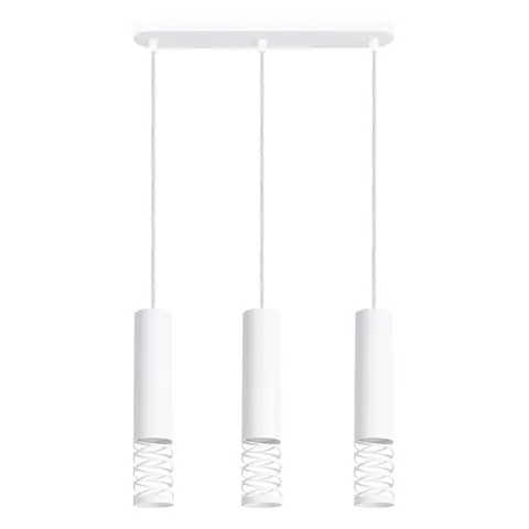Lampa wisząca LAMI 3L biały