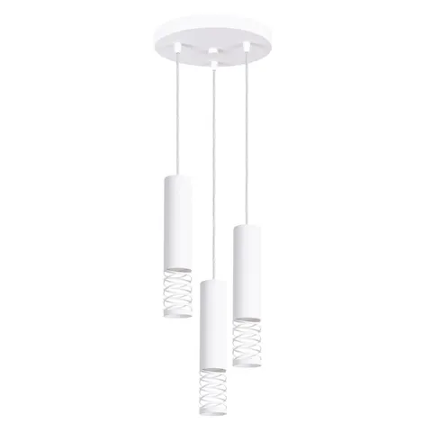Lampa wisząca LAMI 3P biały