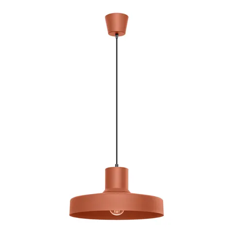 Lampa wisząca BILO ochra czerwona