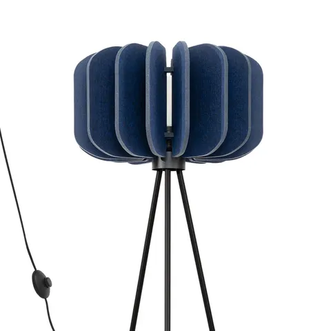 Lampa podłogowa MULA 45 granatowa