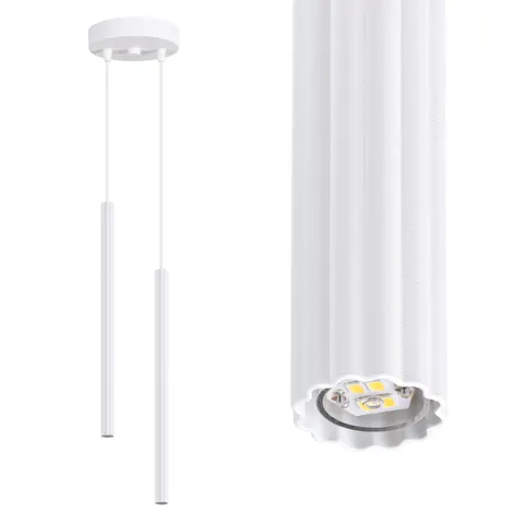 Lampa wisząca ARCHE 2P biała