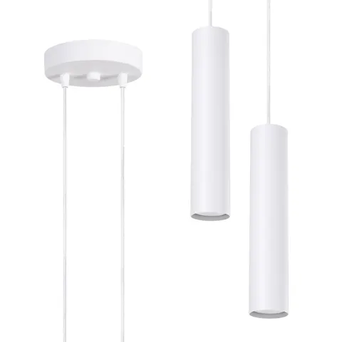 Lampa wisząca LAGOS 2P biała