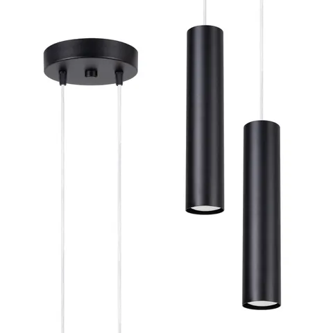 Lampa wisząca LAGOS 2P czarna