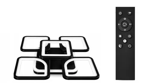 Lampa LED 72W/7900 lm "Geometric Penta Square" DIM