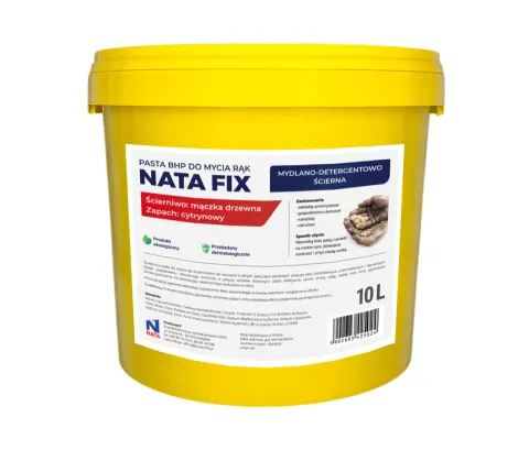 Pasta BHP Nata Fix do mycia rąk dla mechaników | 10L