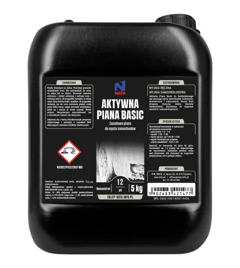 Aktywna Piana BASIC 5kg - myjnia ręczna