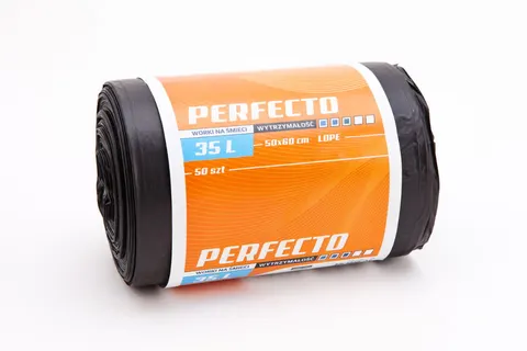 Worki na śmieci 35L / 50 sztuk / PERFECTO 159021
