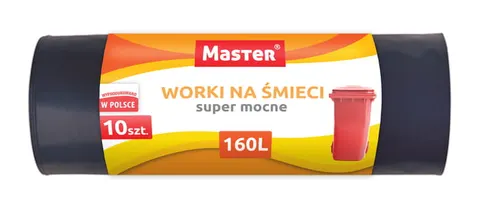 Worki na śmieci 160L / 10 sztuk / MASTER S027