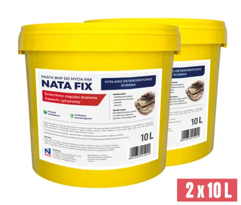 Pasta BHP Nata Fix do rąk | 2 x 10L