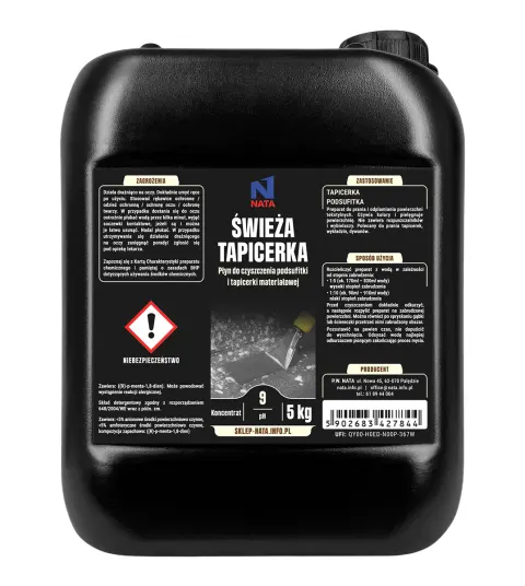 Świeża Tapicerka 5kg | Koncentrat do prania tapicerki