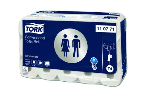 Tork Papier toaletowy BIAŁY T4 2W 110771- 30 rolek
