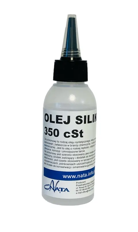 Olej silikonowy 100ml (350cSt) do bieżni, do konserwacji uszczelek
