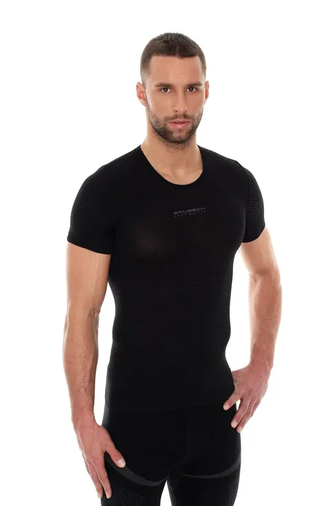 Koszulka termoaktywna unisex Brubeck SS10540 grafitowy