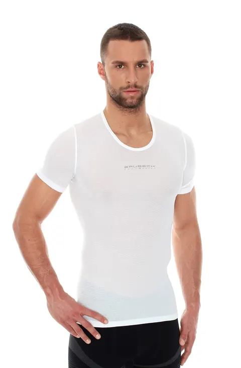 Koszulka termoaktywna unisex Brubeck SS10540 biały