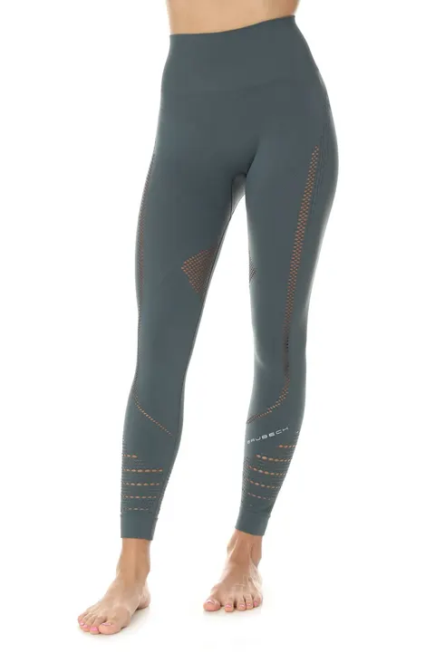 Getry treningowe damskie Brubeck Gym LE12910 zielony