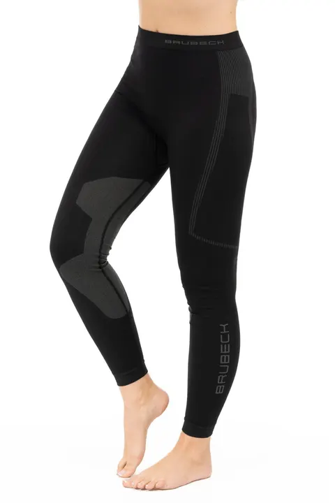 Getry termoaktywne damskie Brubeck Dry LE13260 czarny/grafit