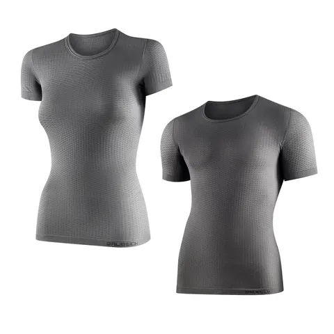 Koszulka termoaktywna unisex Brubeck SS10540 szary