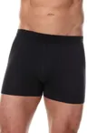 Bokserki męskie bawełniane classic Brubeck Comfort Cotton BX00501A ciemnografitowy