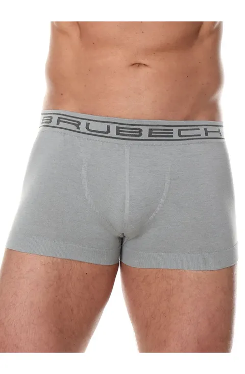 Bokserki męskie bawełniane Brubeck Comfort Cotton BX10050A stalowy