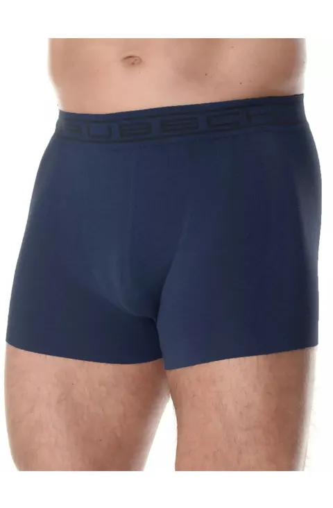 Bokserki męskie bawełniane Brubeck Comfort Cotton BX10050A granatowy