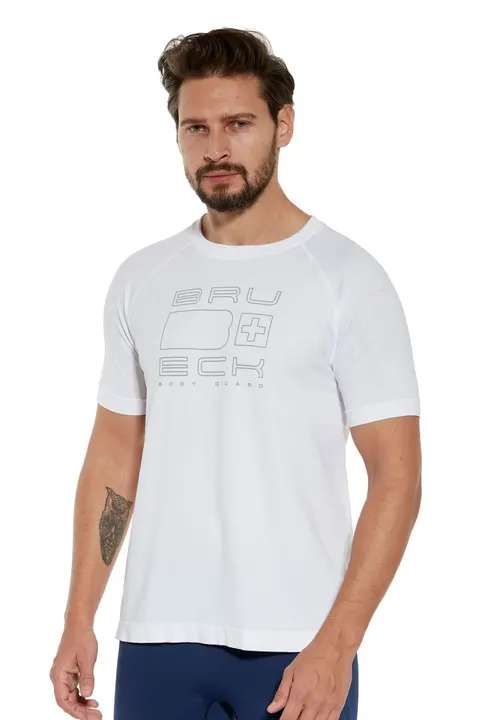 Koszulka termoaktywna męska Brubeck Aerate SS13860 biały