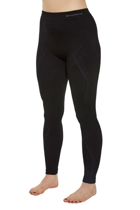 Getry termoaktywne damskie Brubeck Extreme Merino LE13510 czarny