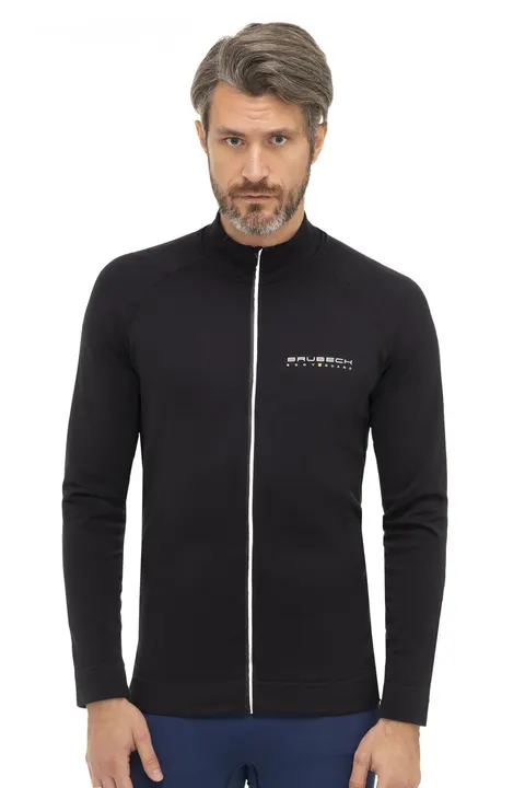 Bluza termoaktywna męska Brubeck Athletic LS14080 czarny