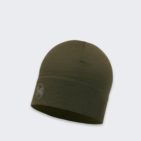 Czapka wełniana Buff Safety Merino Wool 1 Layer Solid Cedar