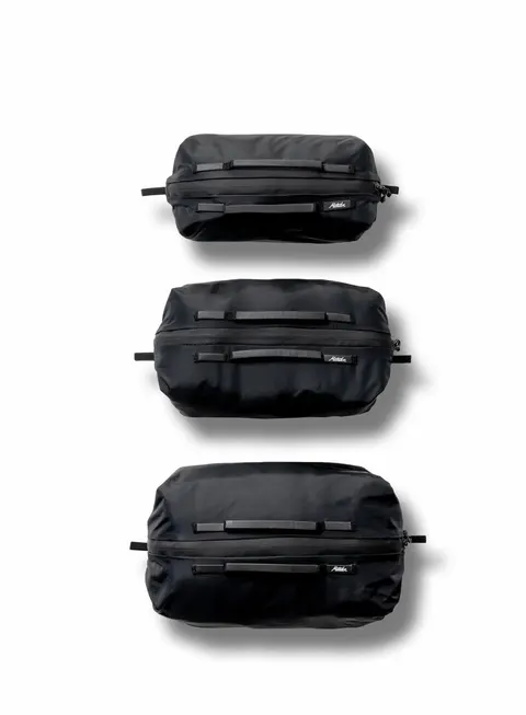Zestaw organizerów pokrowców podróżnych kompresyjnych Matador Gear Cube Set 3-Pack black