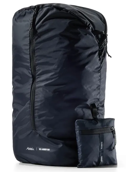 Worek na pranie kompaktowy nylonowy Matador Packable Laundry Bag 30l czarny