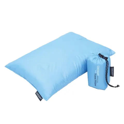 Poduszka podróżna Cocoon Down Travel Pillow light blue S