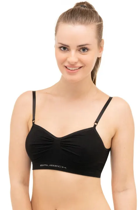 Stanik bawełniany Brubeck Comfort Cotton BR00012A czarny