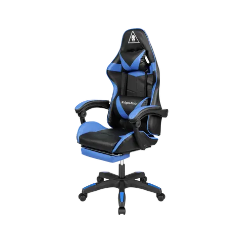 Fotel gamingowy GX-150 czarno-niebieski