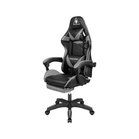 Fotel gamingowy GX-150 czarno-szary